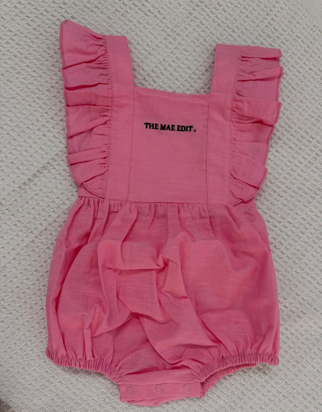 The Mini Linen Romper