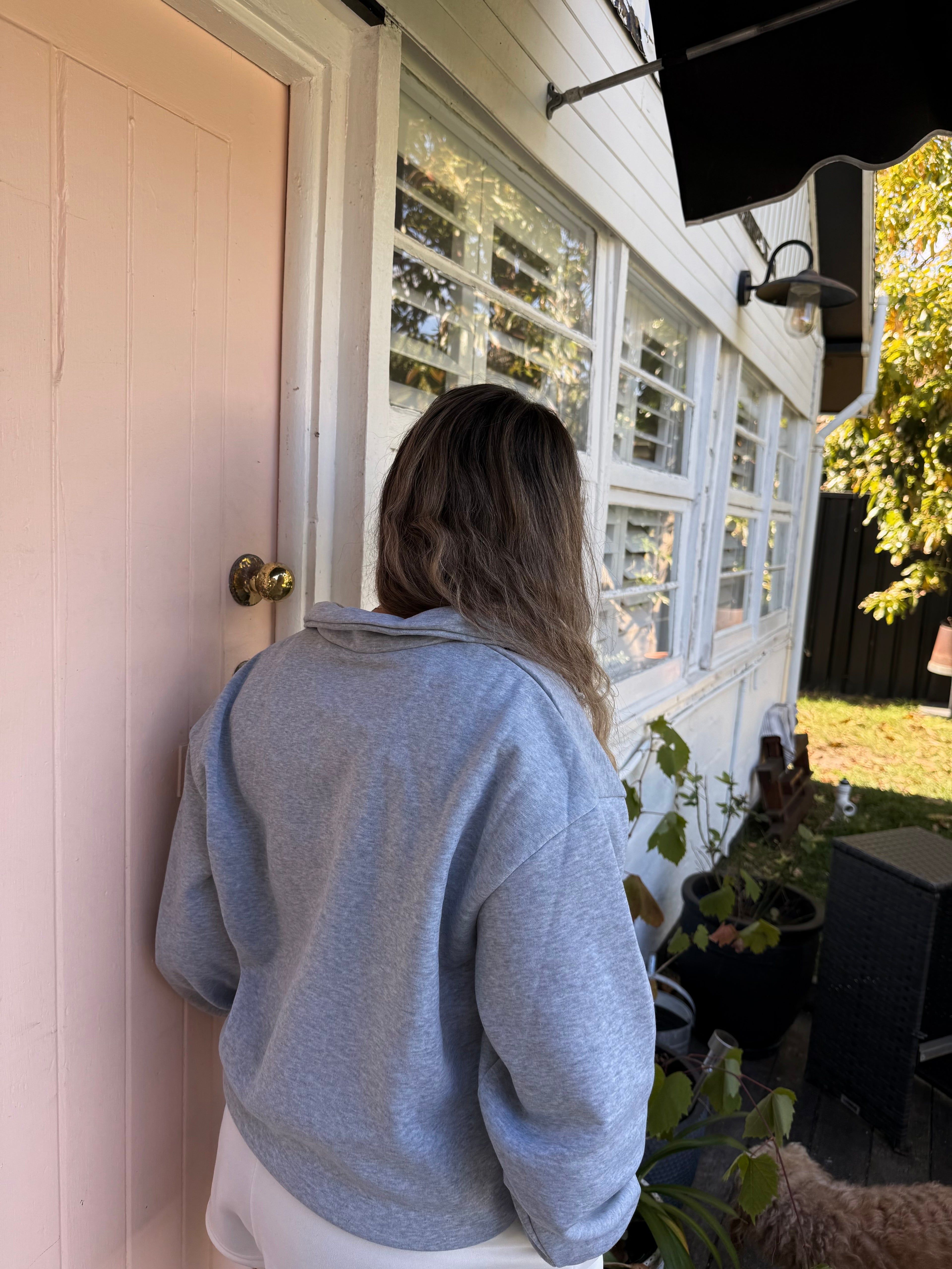 The Mae Half Zip Sweater